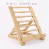 Suporte de Mesa para Telefone Transfronteiriço, Suporte de Tablet e Telefone de Bambu com Ângulo Ajustável, Suporte Recarregável, Suporte Preguiçoso para Celular