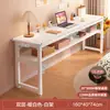 Mesa para quarto de menina, uso doméstico, mesa retangular longa, mesa estreita de parede, bancada de trabalho, mesa de computador, simples para casa de aluguel