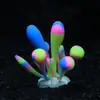 Suprimentos E-commerce Transfronteiriço Aquário Paisagismo Tanque de Peixes Decorações Silicone Software Simulação Coral-Coral Dedo
