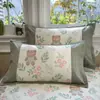 Fundas de almohada de seda helada de verano, un par de fundas de almohada para niños, paquete individual 48X74cm, funda interior para núcleo de almohada de ratán helado para el hogar