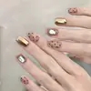 Armadura de mano sentido avanzado hecho a mano ins explosiones diamante roto mariposa uña piezas de uña al por mayor uñas portátiles
