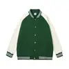 Personalización de Uniforme de Béisbol Sudadera Cardigan Otoño 320g para Hombre Suelta Tendencia Marca Uniforme de Béisbol Estilo Pareja Combinación de Colores Algodón Puro Uniforme de Clase