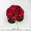 Flores de Hortensia Artificiales Estilo Nuevo para Decoraciones de Pared de Moda, Flores Secas para Arreglos de Pasillo de Boda, Accesorios para Fotografía al Aire Libre al por Mayor