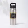 Taza termo de acero inoxidable 304 para viajes transfronterizos, hervidor deportivo de gran capacidad para exteriores, taza de vacío portátil para coche