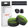Cinta de guidão de bicicleta NPY com ponto de onda, alça de guidão de estrada, absorção de choque, resistente ao desgaste, confortável, respirável, antiderrapante
