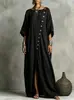 2026 Sitio Web Independiente Europeo y Americano Amazon Aliexpress Vestido Casual Irregular de Longitud Lateral de Cuello Redondo de Longitud al Suelo Nuevo de Primavera y Verano
