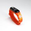 Pulsera Inteligente con Bloqueo Ic Pulsera Inteligente Pantalla LED Hora Deportes Pulsera Impermeable Dibujos Animados Táctil Reloj