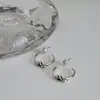 Liquidação de JoiasBrincos de Tarraxa em Prata S925 para Mulheres, Modernos e Versáteis, Brincos Populares para Barracas de Feira Noturna