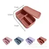 Lonchera de Silicona para Trabajadores de Oficina, Lonchera Apta para Microondas, Ligera, Elegante y Recipiente Conservador de Frescura