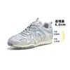 Tendência no TikTok 6cm/5cm Aumento de Altura Novos Sapatos de Treino Alemães para Mulheres 2026 Tênis Casuais Retro Estilo Dad Shoes com Solado Grosso