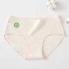 Ropa Interior para Mujer con Entrepierna Larga Hecha de Seda de Morera, Hilo Teñido Clase A Algodón Puro Ropa Interior para Mujer, Talla Grande Algodón Puro Ropa Interior para Mujer al Mayoreo