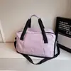 Bolsa de Viaje de Gran Capacidad para Mujer, Portátil, Moderna, para Salidas, Viajes, Bolsa Ligera, Bolsa para Deporte y Fitness, Bolsa de Almacenamiento para Equipaje de Viajes Cortos
