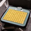 Almofada de Tapete de Mahjong de Verão Almofada de Assento para Banco de Sala de Aula Dormitório Almofada de Cadeira de Escritório Portátil para Carro Almofada de Bambu para Sentar