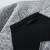 Chaqueta de Polar con Cuello Alto para Exteriores Estilo Montaña Otoño Invierno Anti-arrugas Sin Planchado Cálida Chaqueta Ropa de Abrigo Estilo Pareja 13740