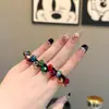 Goma de Pelo y Pulsera de Cristal de Colores Coreana para Mujer, Cuerda para el Cabello de Doble Uso, Estilo Simple y Fresco, Bandana Engrosada, Goma para el Cabello