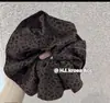 Scrunchie Vintage Estampa de Leopardo para Mulheres, Novo Elástico de Cabelo de Alta Elasticidade, Acessório de Cabelo