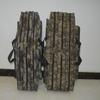 Origem fonte camuflagem barriga saco vara de pesca saco mochila de pesca bolsa de três camadas de pesca saco de vara saco de vara saco de polo