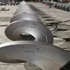 Cuchillas espirales finas resistentes al desgaste de acero al carbono, cuchillas espirales engrosadas, cuchillas de tornillo para transporte en minas y cemento