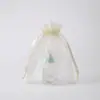 Bolsas de Organza Personalizadas Bolsas de Malla Multimaterial Bolsas de Almacenamiento para Joyería Bolsas a Prueba de Polvo con Cordón Bolsas de Empaque para Accesorios del Cabello