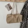 Bolso de hombro minimalista de moda transfronterizo, bolso de axila de alta calidad, bolso tipo almohada casual y versátil, bolso de mano para mujer