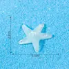 Adornos de paisaje en miniatura, accesorios DIY para jardín botánico, figuritas de animales pequeños con temática de playa, estrellas de mar, estrellas de cinco puntas, manualidades de resina