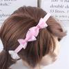 Fabricantes de Yiwu moda coreana lindo temperamento niñas diadema de lazo para bebé mercado nocturno joyas populares al por mayor