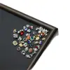 100 Decoraciones Mixtas de Aleación para Uñas, Brillantes de Colores, Gemas para DIY, Accesorios Versátiles Brillantes para Uñas