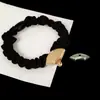 Yingyi Joias DIY Base para Anel de Cabelo Intestino Delgado com Tecido Song Brocado Anel de Cabelo de Alta Elasticidade Estilo Chinês Aplique Material para Acessórios de Cabelo