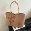 Suministro directo de fábrica nuevo bolso tote de fieltro para compras para damas embalaje de regalo gran capacidad grueso portátil protección ambiental bolsa de fieltro