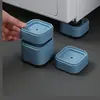 Base Elevadora Antivibración para Patas de Lavadora, Base Antideslizante de Goma Resistente al Desgaste, Pad Universal Fijo para Muebles, Ajustable