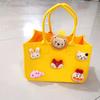 Bolsas de Feltro para Lembrancinhas de Mês do Bebê, Banquete dos Cem Dias, Lembrancinha de Primeiro Aniversário, Bolsas Adesivas para Doces de Casamento, Sacolas de Presente, Feitas à Mão