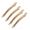 Acessórios de Cabelo Exquisitos Estilo Coreano Novos no Atacado, Presilhas de Mola em Liga, Presilhas Longas para Rabos de Cavalo, Peça Única com Dropshipping