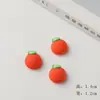Accesorios de resina de color sólido con forma de fruta al por mayor paquete de material hecho a mano para bricolaje cuerda para el pelo accesorios para el pelo pegatinas