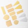 Bolo cartão dourado multicamadas base para mousse cartão para rocambole porta para doces ocidentais triângulo redondo quadrado retangular suporte para mousse