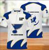 Transfronterizo 2024 explosiones AliExpress wish Amazon nuevo impresión digital 3D NHL playera tipo polo corta comercio exterior