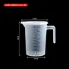 Copo medidor de plástico com escala grande capacidade PP resistente a altas temperaturas para assar 100ml500mlml copo pequeno especial para chá com leite
