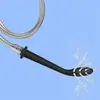 Irrigador Anal y Vaginal para Hombres y Mujeres con Cabezal Curvo y Siete Agujeros para Descarga de Agua, Limpiador Vaginal, Juguete Sexual para Adultos