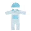 2024 nuevo 18 pulgadas muñeca American Girl accesorios ropa de una pieza con capucha 43cm muñeca de verano pijama de felpa