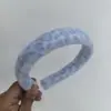 Nueva Diadema de Pelo de Conejo Transfronteriza para Otoño e Invierno, Adecuada para Lavarse la Cara, Maquillaje y Peinados de Moda, Pinza para el Pelo de Diadema Alta