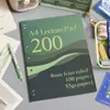 Cuaderno de borrador para estudiantes A4, fino y resistente, de alta apariencia, engrosado, para práctica, estilo ins, estilo americano, bloc de notas