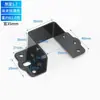 Hebilla Colgante para Cama, Bisagra de Cama, Escuadra Colgante para Esquina de Cama, Gancho de Cama Engrosado, Accesorios de Fijación para Cama de Madera Maciza, Herrajes para Viga de Soporte de Cama