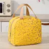 2024 Novo Produto Bolsa Térmica com Estampa de Tinta Bolsa de Almoço Bolsa para Marmita Bolsa de Gelo para Viagem ao Ar Livre Bolsa de Piquenique Bolsa de Almoço
