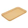 ¡Guau, esta bandeja rectangular de PP antibacteriana es suave, antideslizante, duradera, fácil de limpiar y perfecta para usar en la cocina, mesas de comedor y para servir alimentos!