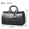 Bolsa de Viagem Popular para Homens em Couro Genuíno para Comércio Exterior, Bolsa de Viagem Transversal de Couro de Búfalo, Bolsa de Fitness de Grande Capacidade