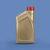 Contenedor de Aceite de Plástico HDPE de 4 Litros con Línea de Nivel de Líquido, Sellado y a Prueba de Fugas, Adecuado para Diésel, Gasolina, Aceite Lubricante y Anticongelante