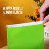 Bolsa para Bollo de Pan Tostado, Bolsa de Empaque para Panadería con Ventana Personalizable, Bolsa con Cierre Zip para Papel de Seda de Snacks, Se Puede Imprimir con Logo