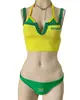 Moda Femenina 2026 Conjunto Sexy Fiesta en la Playa Bikini Chaleco Conjunto de Tres Piezas Ropa Transfronteriza Europea y Americana