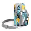 Bolsa de Mamá de Moda 2024 Bolsa de Tela de Nailon Estampada Bolso Cruzado Cremallera Gran Capacidad Bolsa para Teléfono Móvil Ligera Gran Capacidad