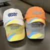 Gorra de Secado Rápido para Niños Primavera y Verano para Hombre Sombrilla Delgada Transpirable con Agujeros Versión Coreana Mantente Colorido Visera con Graffiti Gorra de Béisbol para Niños