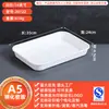 Platos Blancos de Melamina para Uso Comercial, Platos Fríos, Comida Estofada, Cajas de Exhibición de Comida Cocinada, Guarniciones para Hot Pot, Bocadillos para Buffet de Barbacoa, Platos de Presentación
